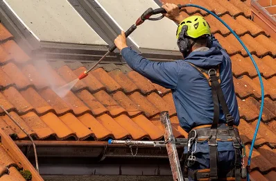 Démoussage et hydrofuge de toiture à Caullery